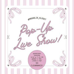 Live Show Flyer